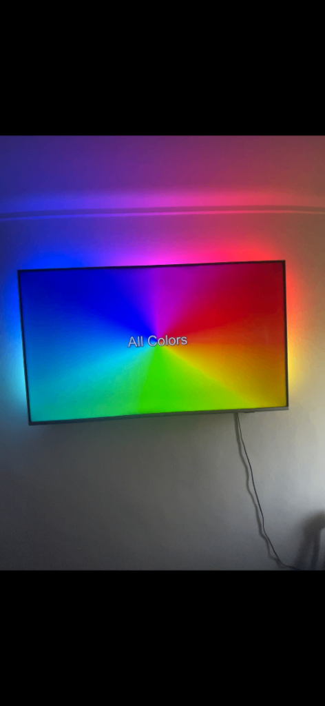 Philips ambilight 55” smart tv