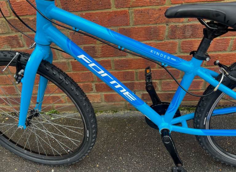 bike kinder MX24 forme blue light aluminium frame 24inch wheels New tires