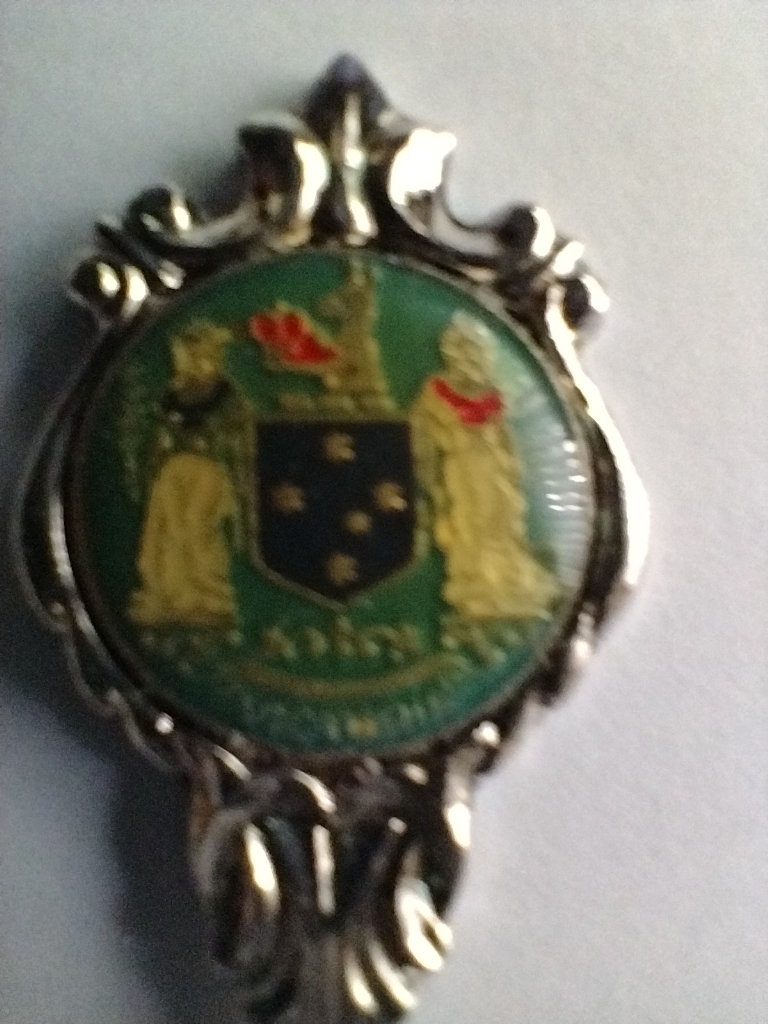 'VICTORIA', 'STUART' COLLECTIBLE SOUVENIR SPOON