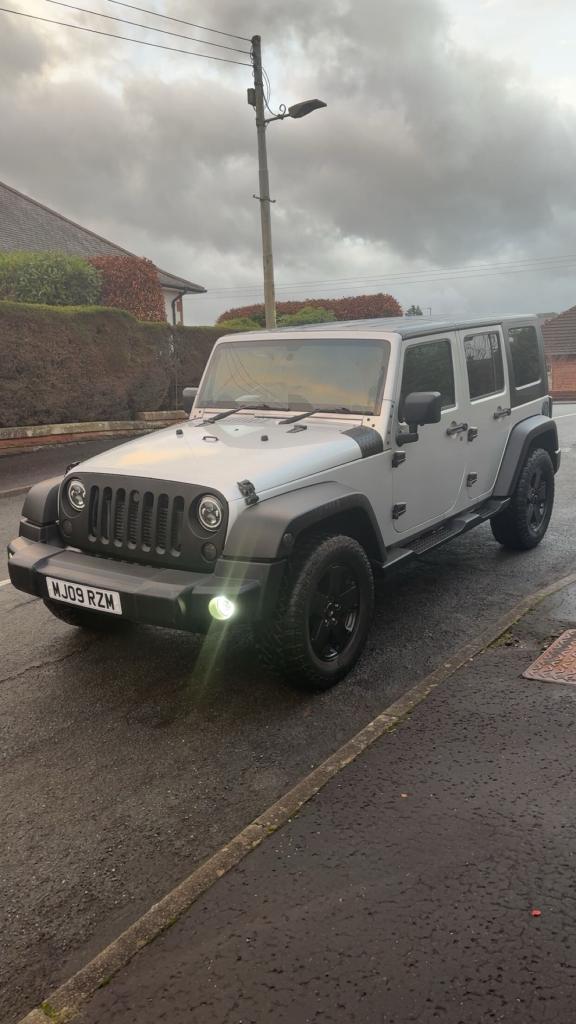 2009 Jeep Wrangler 2.8 CRD Sahara Unlimited 4dr Auto CONVERTIBLE Diesel Automatic