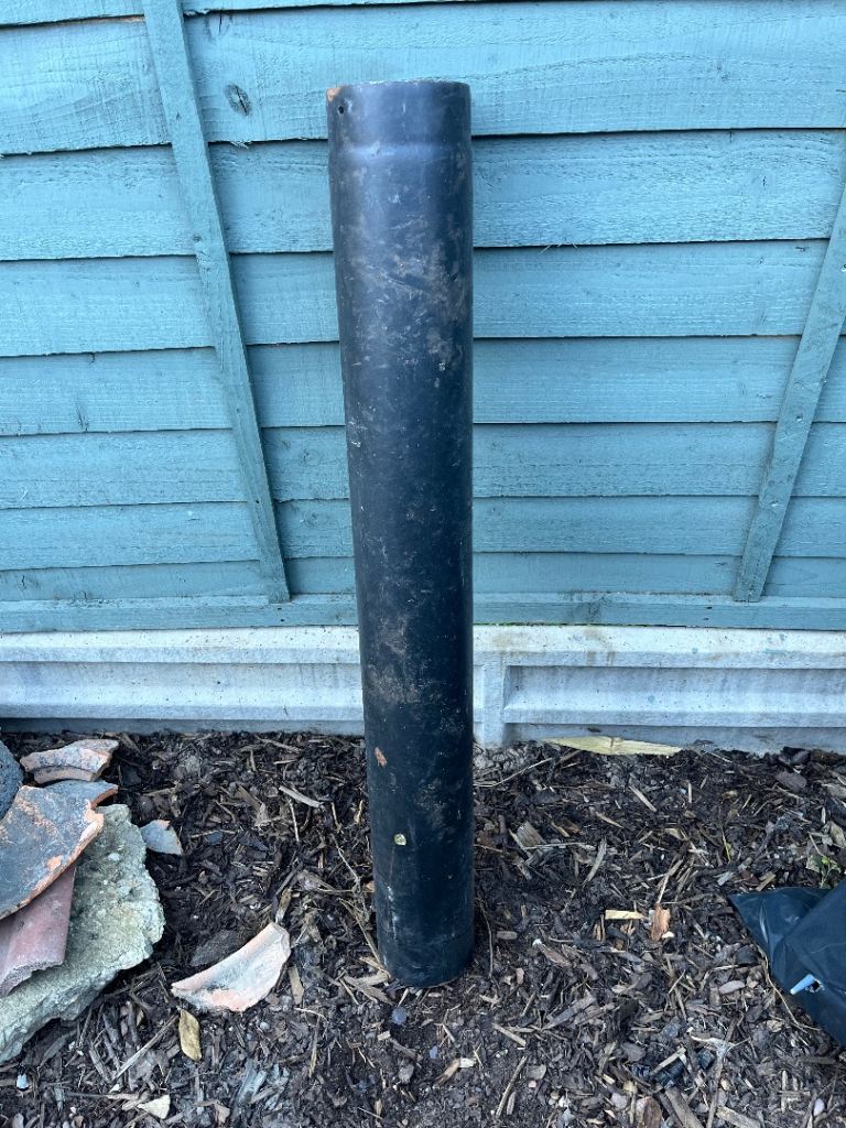 Wood burner flue pipe