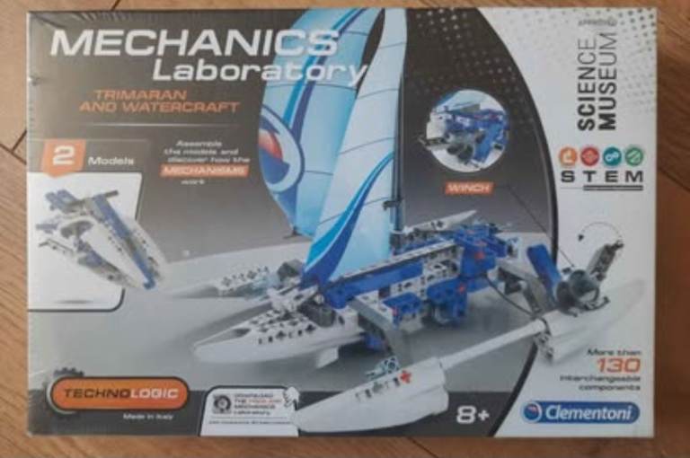 Brand new sealed Science museum trimuran and watercraft set.