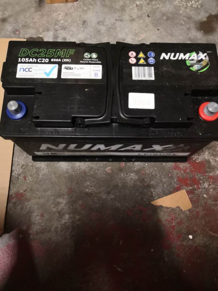 Leisure caravan battery