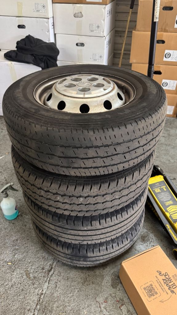 15” Vauxhall Movano wheels and tyres 5x118 PCD