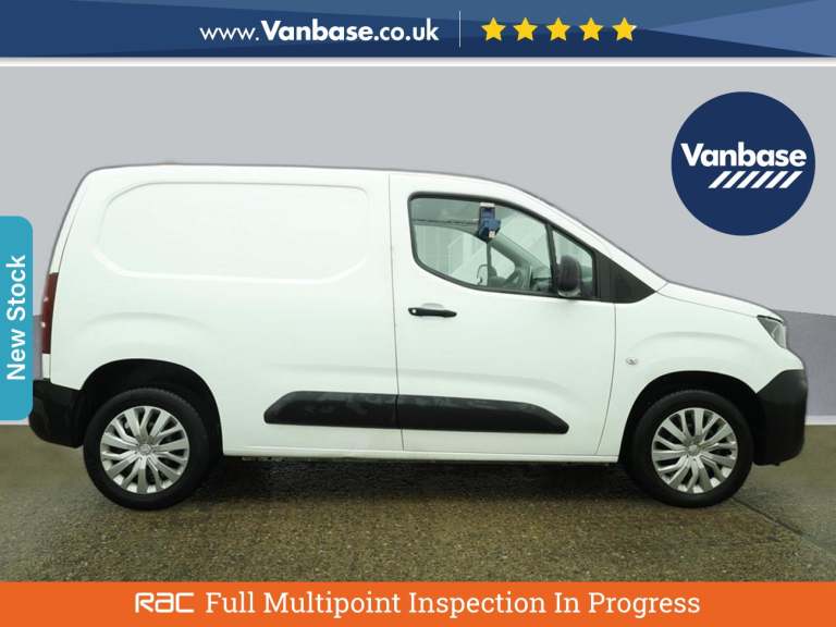 2020 Peugeot Partner 1.5 BlueHDi 1000 Professional Standard Panel Van 5dr Diesel Manual SWB Euro ...