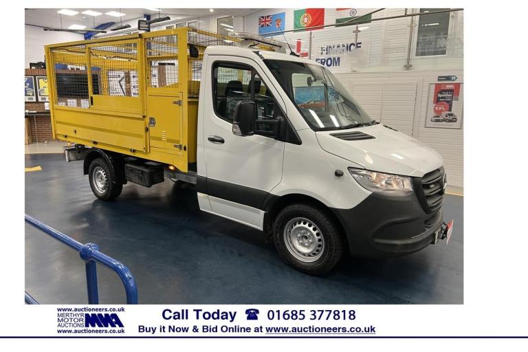 2019 Mercedes-Benz Sprinter 314 2.2CDI 143PS RWD L2 MWB CAGED TIPPER (EURO 6). ------------------...