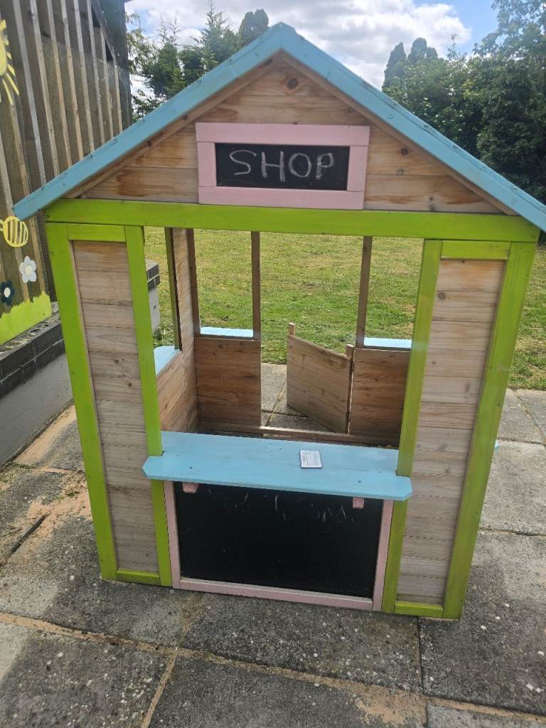Outdoor Playhouse Coffee Shop