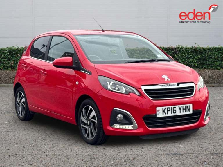 2016 Peugeot 108 1.2 PureTech Allure 5dr HATCHBACK PETROL Manual