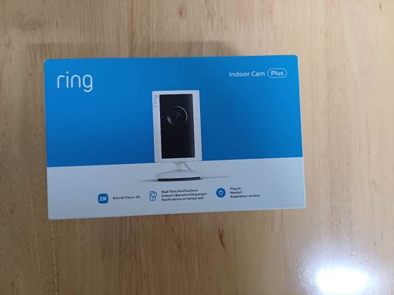 Ring Indoor Cam Plus – Brand New, Sealed Box