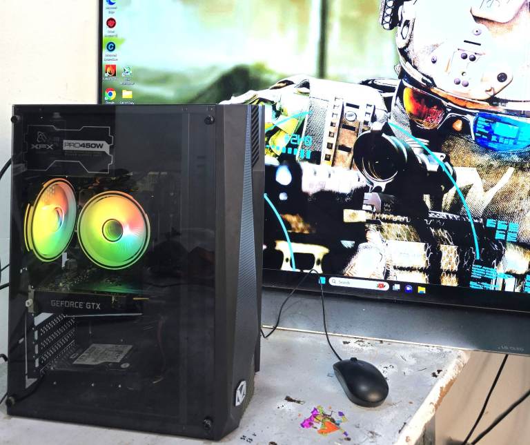 REDUCED Gaming PC,GTX 1660 SUPER (6GB),Core i7 gen 7 3.60GHz,16GB RAM,256GB SSD+1TB