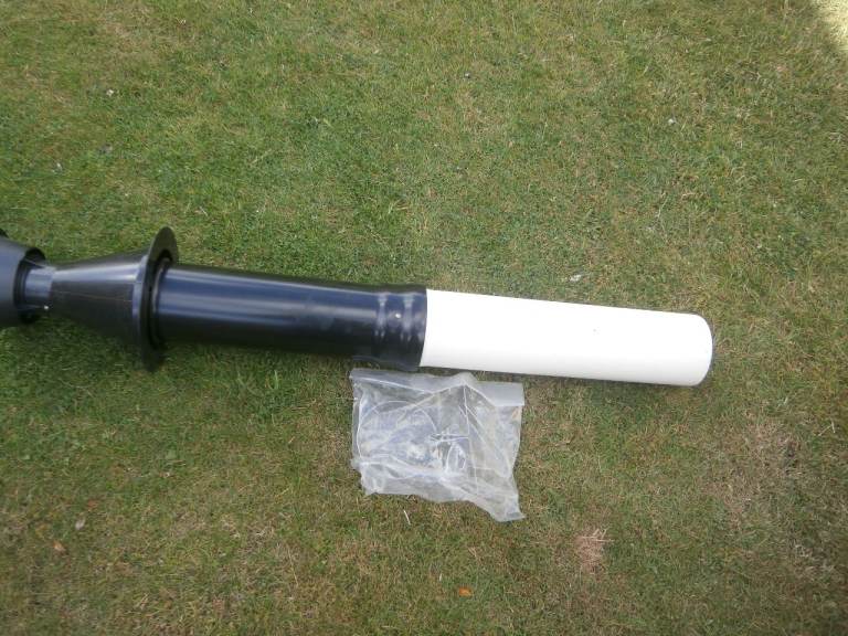 vertical flue terminal