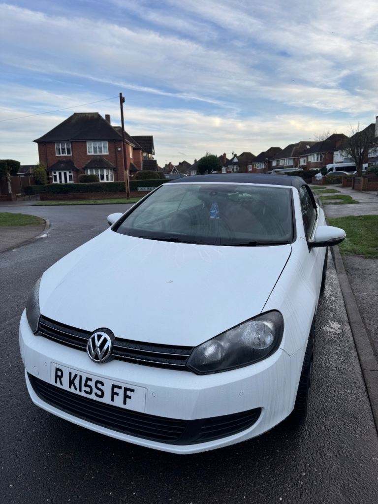 2015 Volkswagen Golf Convertible 1.6 Tdi Diesel Manual 109k Miles £35 Tax Px Swap