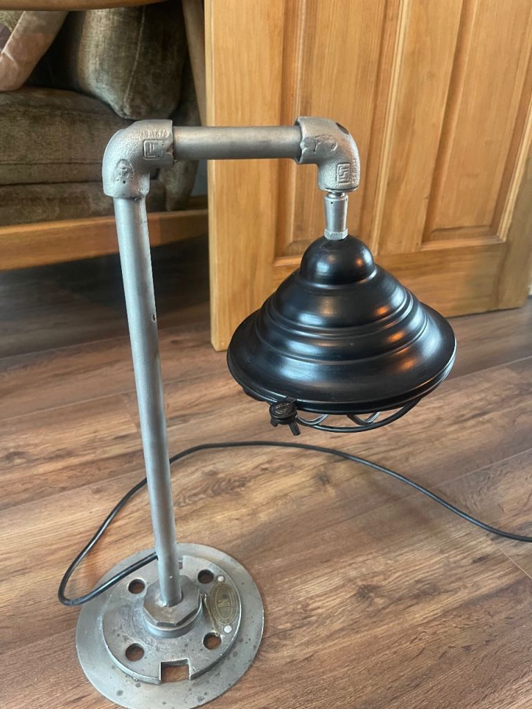 Industrial Style Metal Table Lamp - Noble Lighting Co.