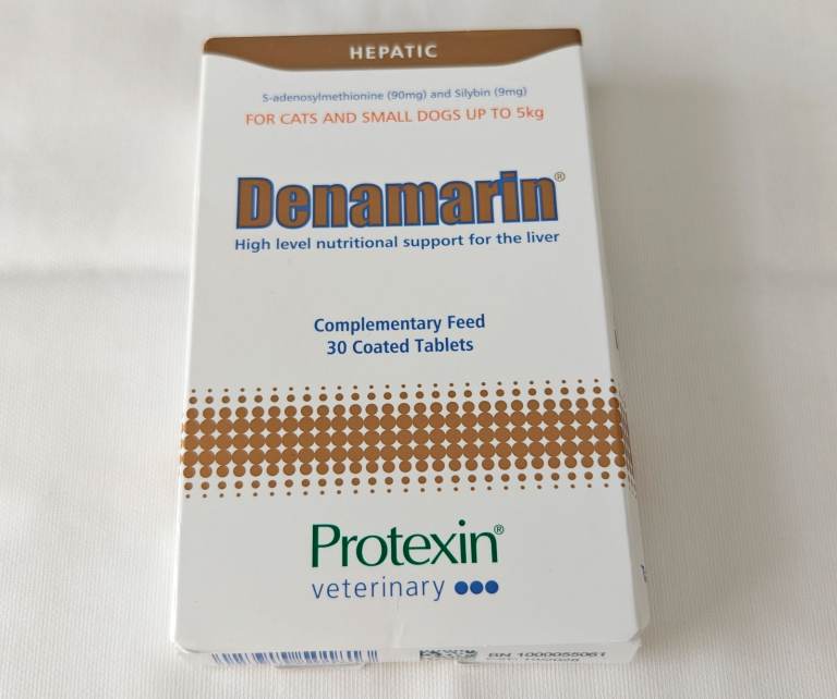 Denamarin for Cats and Small Dogs up to 5 kg 30 Coated Tablets