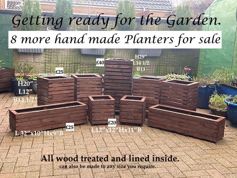 Wooden Garden Planters