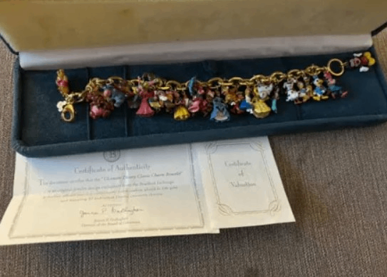 Bradford exchange Disney bracelet 