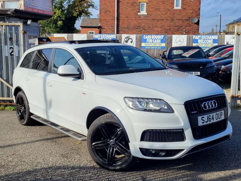 2014 Audi Q7 3.0 TDI 245 Quattro S Line Plus 5dr Tip Auto PAN ROOF TOP SPEC ESTATE Diesel Automatic