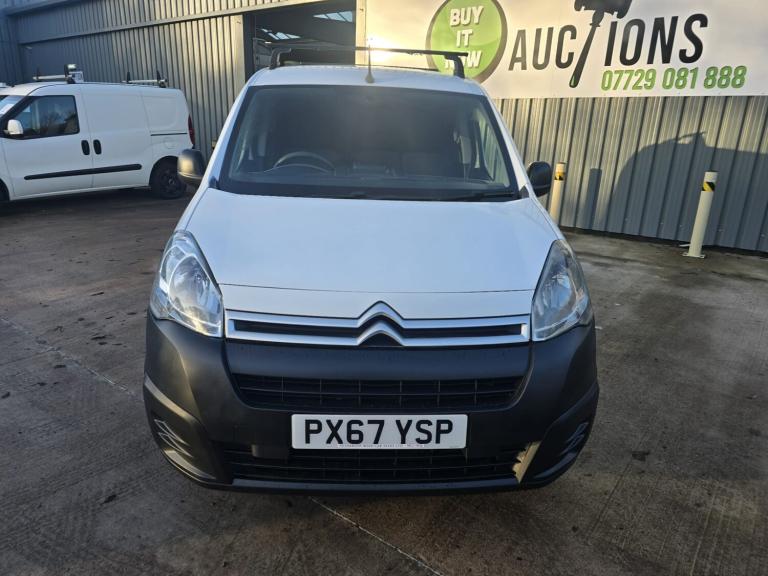 2017 Citroen Berlingo 1.6 BlueHDi 850Kg Enterprise 100ps PANEL VAN Diesel Manual