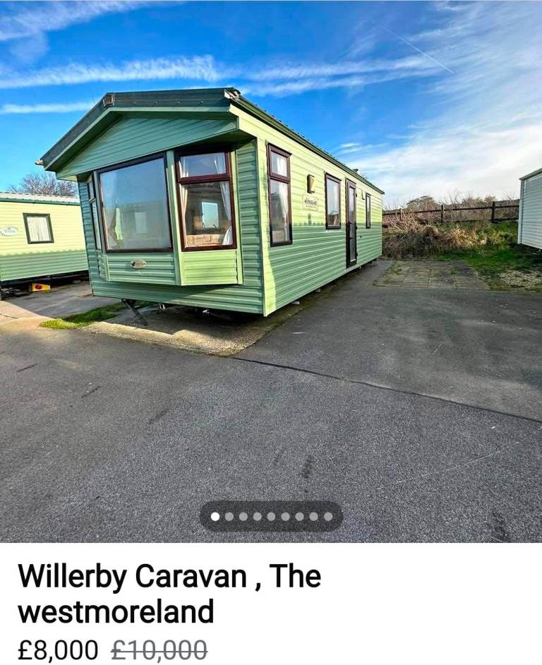 28ft x 12ft 6 Berth static Caravan