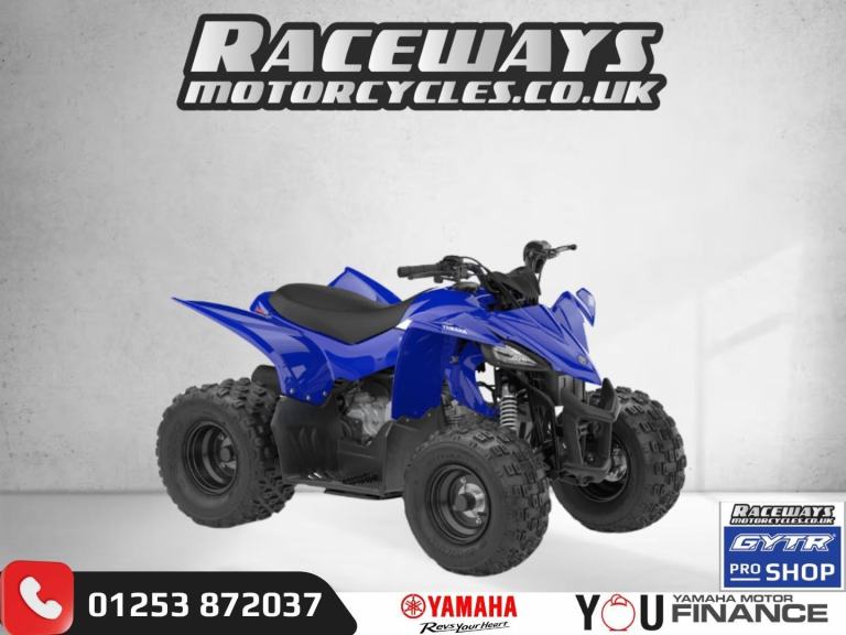 YAMAHA YFZ50 2026 BLUE BRAND NEW KIDS QUAD BIKE 49CC
