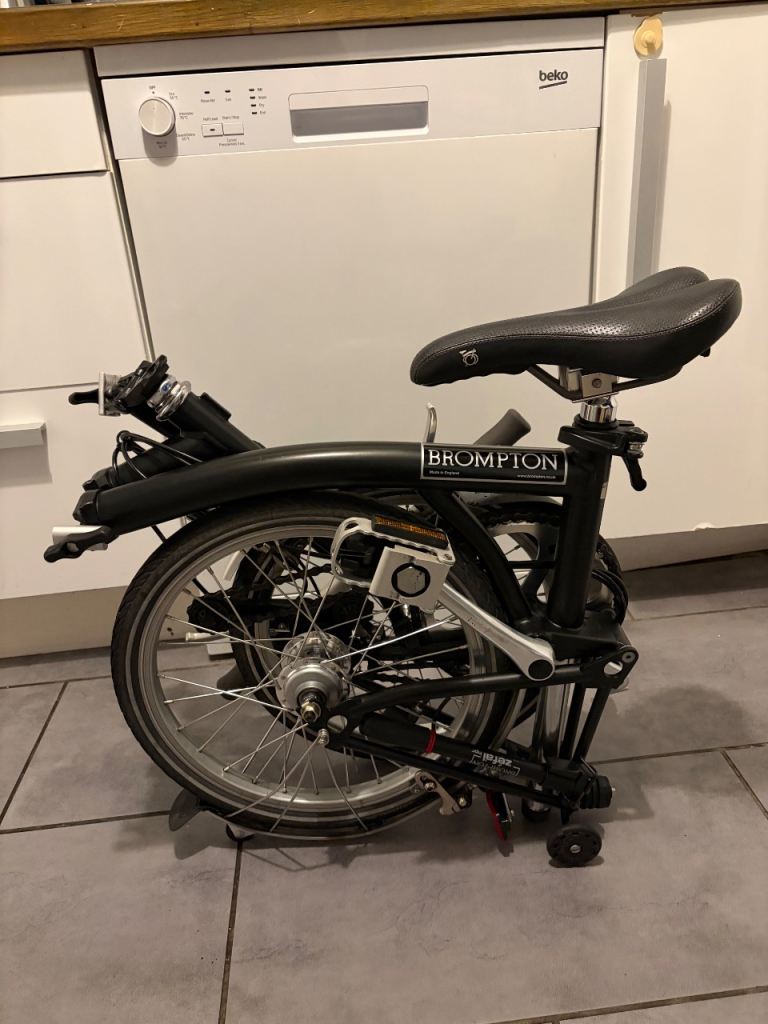 Brompton folding bike 6 speed 