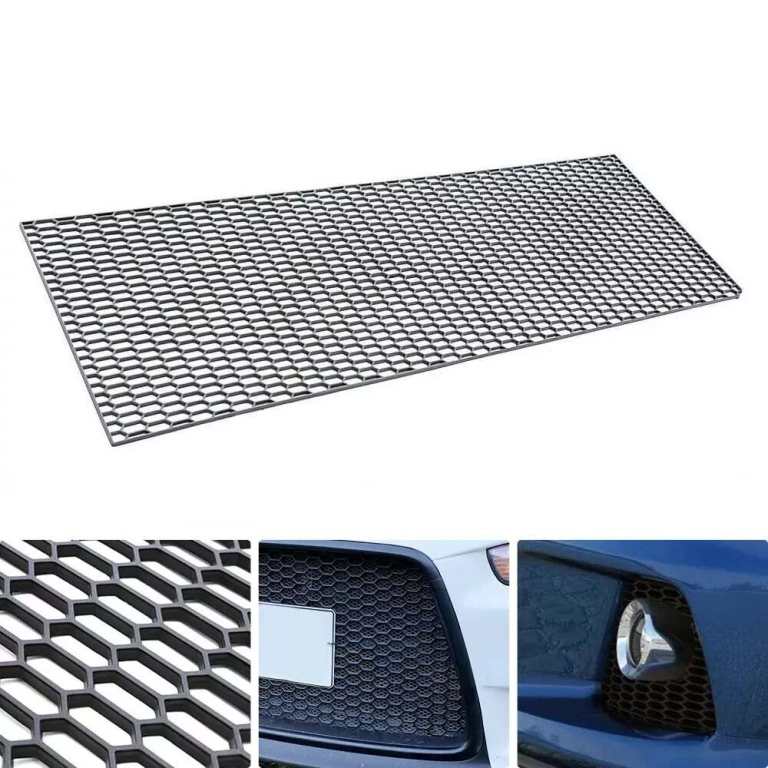 Car racing honeycomb mesh spoiler bumper vent plastic grill