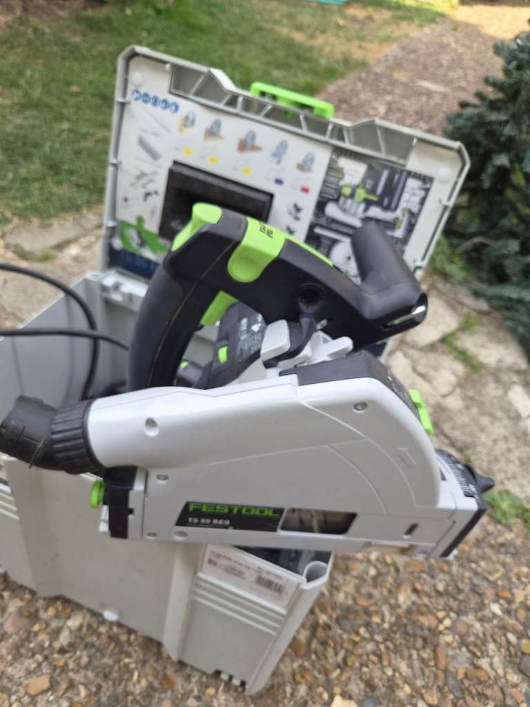 Festool  110V  TS55 req .Plunge saw very good condition 