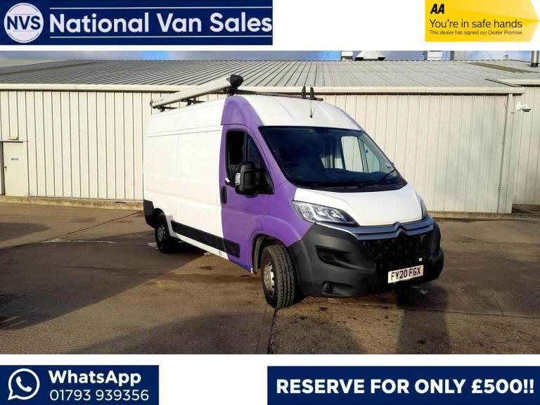 2020 Citroen Relay 2.2 BlueHDi 35 Enterprise L2 High Roof Euro 6 (s/s) 5dr PANEL VAN Diesel Manual