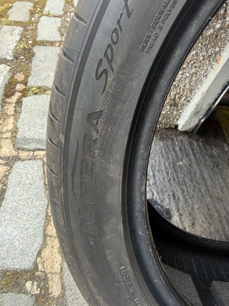 235/45/19 Premium Brand Part worn tyres