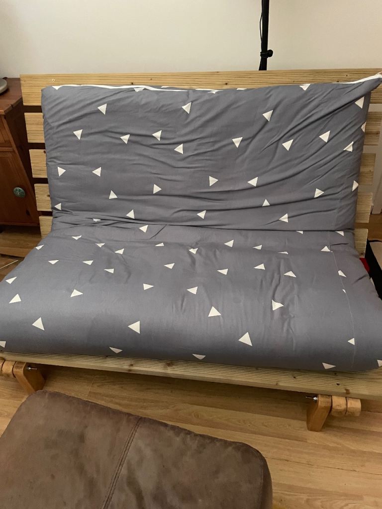 image for Double Futon mattress and frame 