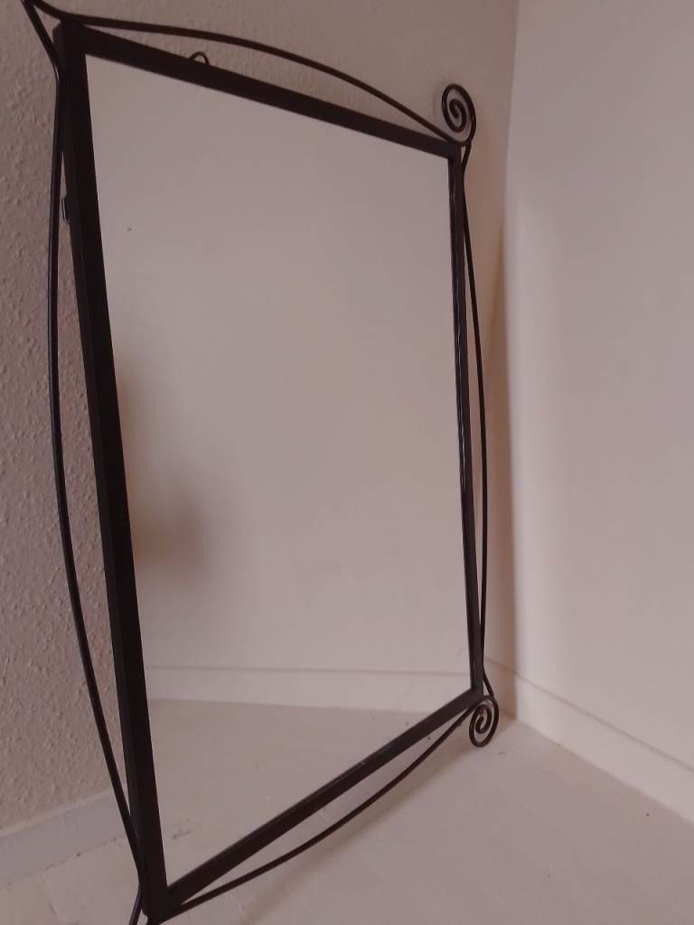 Large antique mirror 