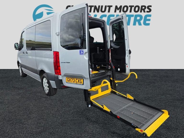 Mercedes Sprinter Drive From Access WAV Wheelchair Auto L1H1 1K Miles 2023 