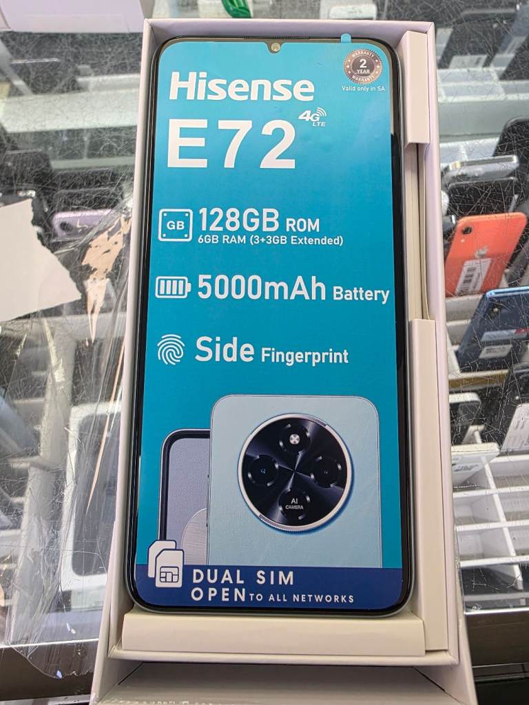 Hisense 128GB UNLOCK BRAND NEW SEALED PACK