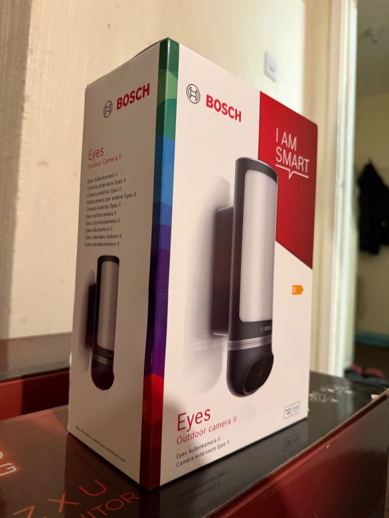 Bosch Smart Home outdoor camera II compatible with Amazon Alexa 