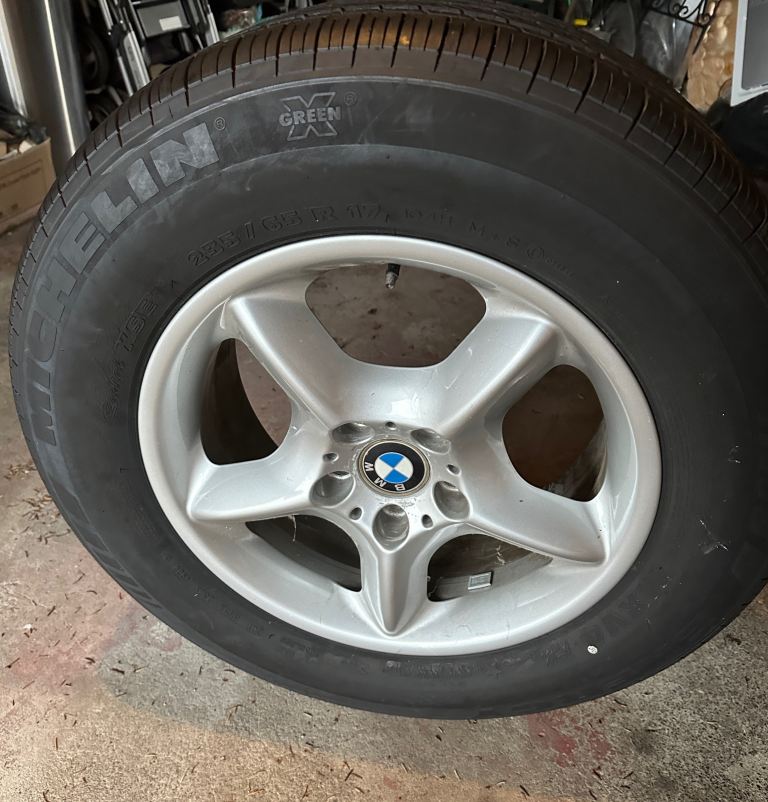 Genuine new unused BMW alloy with tyre