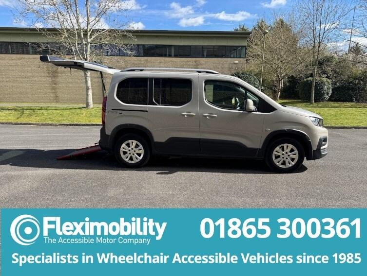 2019 Peugeot Rifter  Wheelchair Accessible Vehicle - AUTO - SF19 BWK 3 Seats + Winch MPV Diesel A...