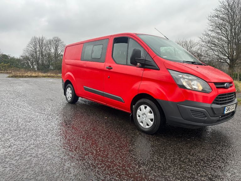 Ford transit custom crew cab lwb 2.2fwd chain drive 