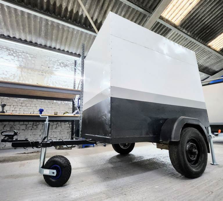 Box Trailer, Car Trailer, Ideal for Camping, Hobbies or Various Trade Uses - View Vow