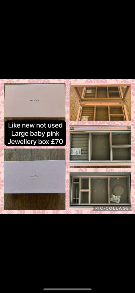 Pandora large jewellery box 