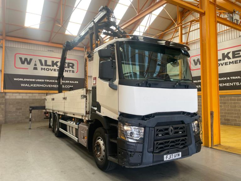 RENAULT C380 COMFORT *EURO 6* 6X2 BRICK/GRAB - 2017 - FJ17 AYM