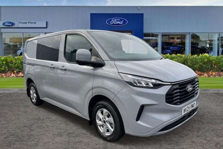 2025 Ford Transit Custom 320 Limited AUTO L1 SWB Double Cab In Van FWD 2.0 EcoBlue 136ps Low Roof...
