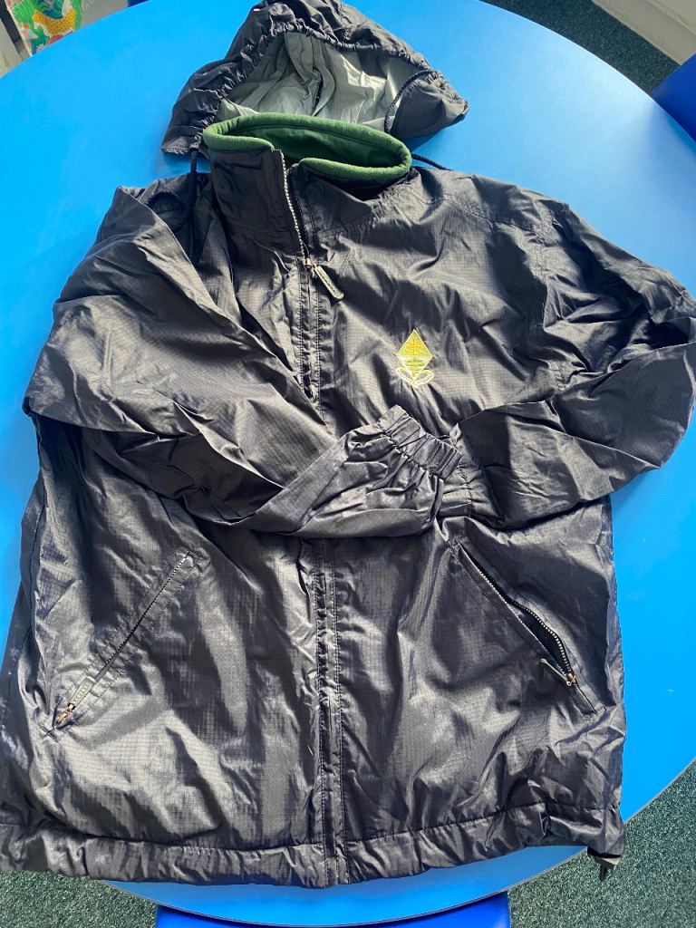 St Margaret’s School For Girls Edinburgh waterproof coat 