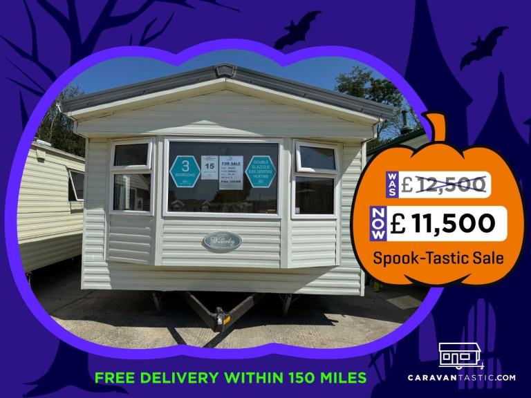 3 Bed Static Caravan - Offsite / Self Build - Double Glazed & Central Heated