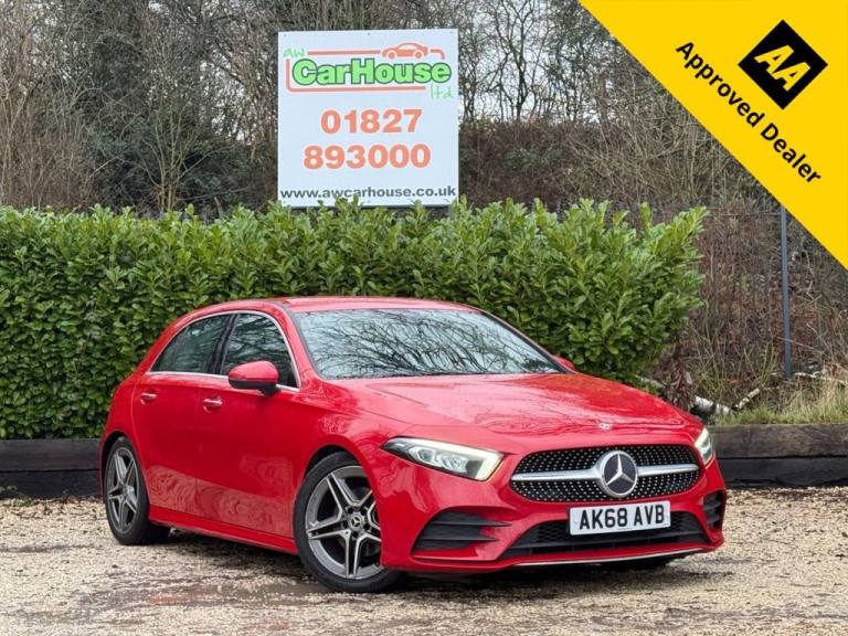 2018 68 MERCEDES-BENZ A-CLASS 1.5 A180D AMG LINE (PREMIUM) HATCHBACK 5DR 