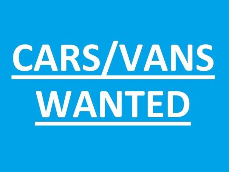 CARS AND VANS WANTED 