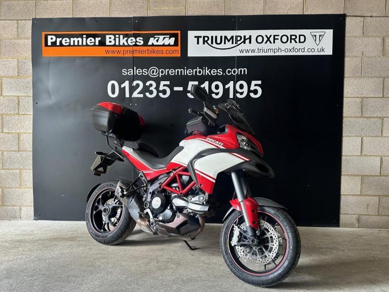 STUNNING 2014/14 DUCATI MULTISTRADA 1200 S PIKES PEAK MOTORCYCLE