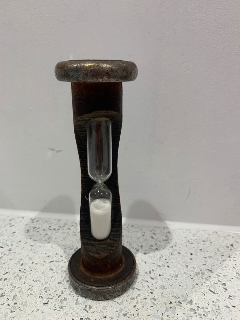 Antique Bobbin Sand Timer