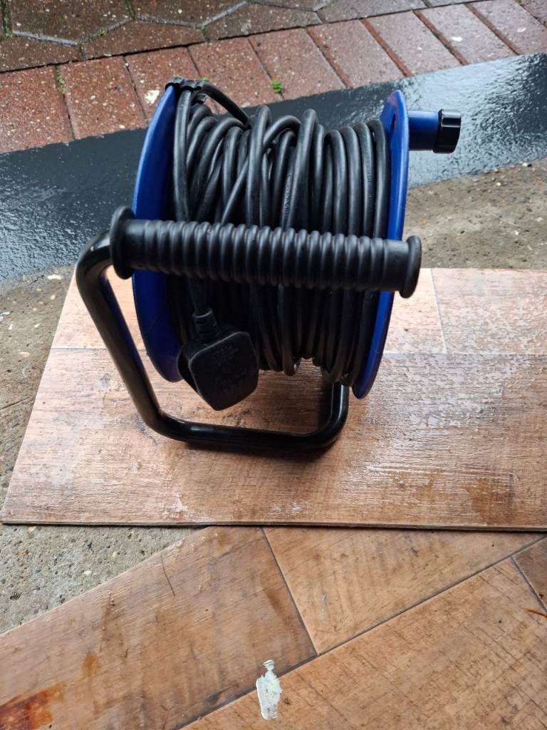 Masterplug 25m 4-Socket Extension Lead Reel – Good Condition, £15.00 ...