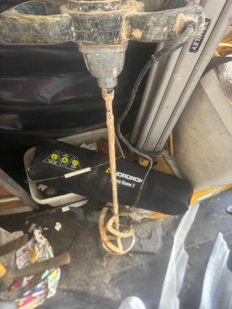 Mixing paddle