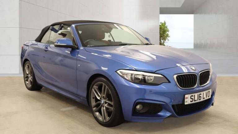 2016 BMW 2 Series 218i M Sport 2dr CONVERTIBLE PETROL Manual